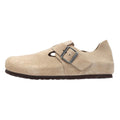 Birkenstock London Chaussures Confort En Daim Beige