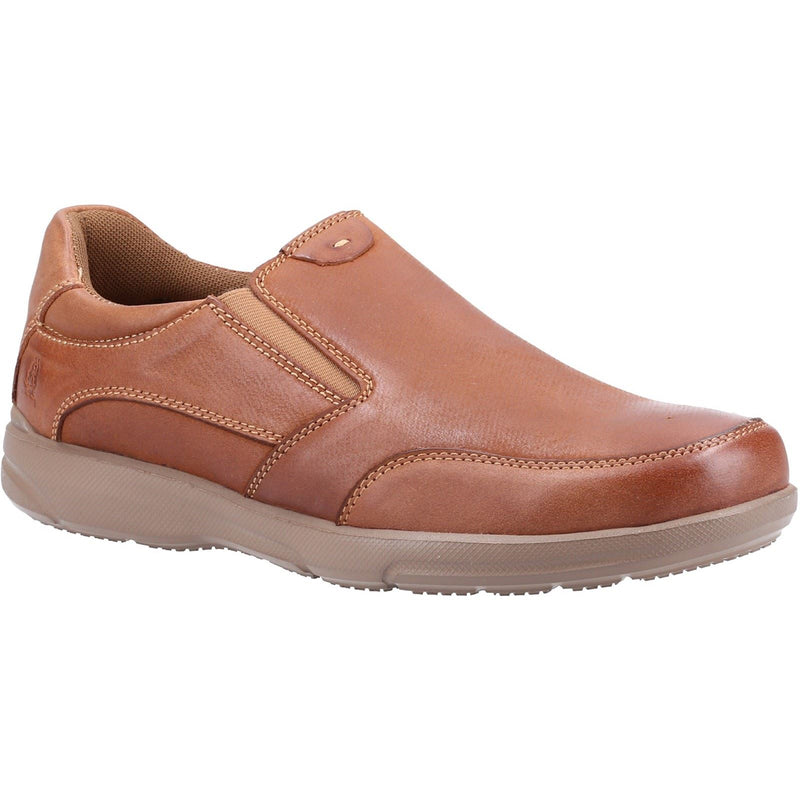 Hush Puppies Aaron Mocassins Marron En Cuir Pour Hommes