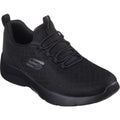 Skechers Dynamight 2.0 Real Smooth Baskets Noires Pour Femmes En Polyester