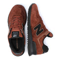 New Balance 574 Baskets En Daim Marron