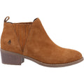 Hush Puppies Isobel Bottes En Cuir Pour Femmes Couleur Tan