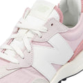 New Balance 327 Baskets roses en daim pour femme