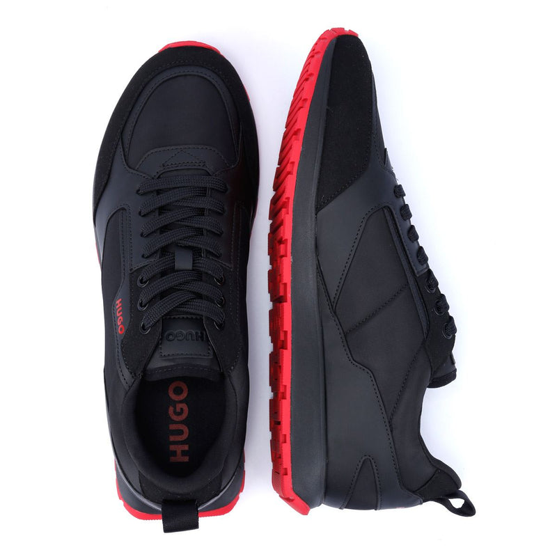 Hugo Icelin Runn Baskets Noires Pour Hommes