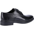 Hush Puppies Sterling Chaussures En Cuir Noir À Lacets Pour Hommes