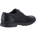 Hush Puppies Trevor Chaussures En Cuir Noir À Lacets Pour Hommes