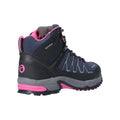 Cotswold Abbeydale Mid Bottes De Randonnée En Caoutchouc Pour Femmes Marine/Noir/Fuchsia