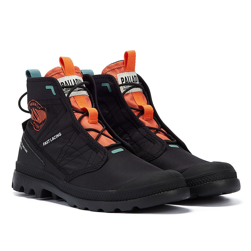 Palladium Pampa Travel Lite Bottes Noires Pour Hommes