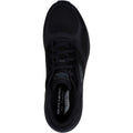 Skechers Arch Fit 2.0 The Keep Baskets Noires En Cuir Pour Hommes