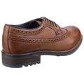 Cotswold Poplar Chaussures Brogues En Cuir Pour Hommes, Couleur Fauve