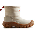 Hunter Intrepid Bottes En Caoutchouc Blanc Pour Femmes En Nylon Willow/Gum