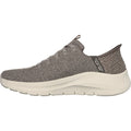 Skechers Arch Fit 2.0 Look Ahead Baskets Pour Hommes En Toile Couleur Taupe