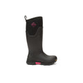 Muck Boots Arctic Ice Tall Bottes En Caoutchouc Noir/Rose Vif