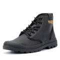 Palladium Pampa Hi Wax Bottes En Toile Noire