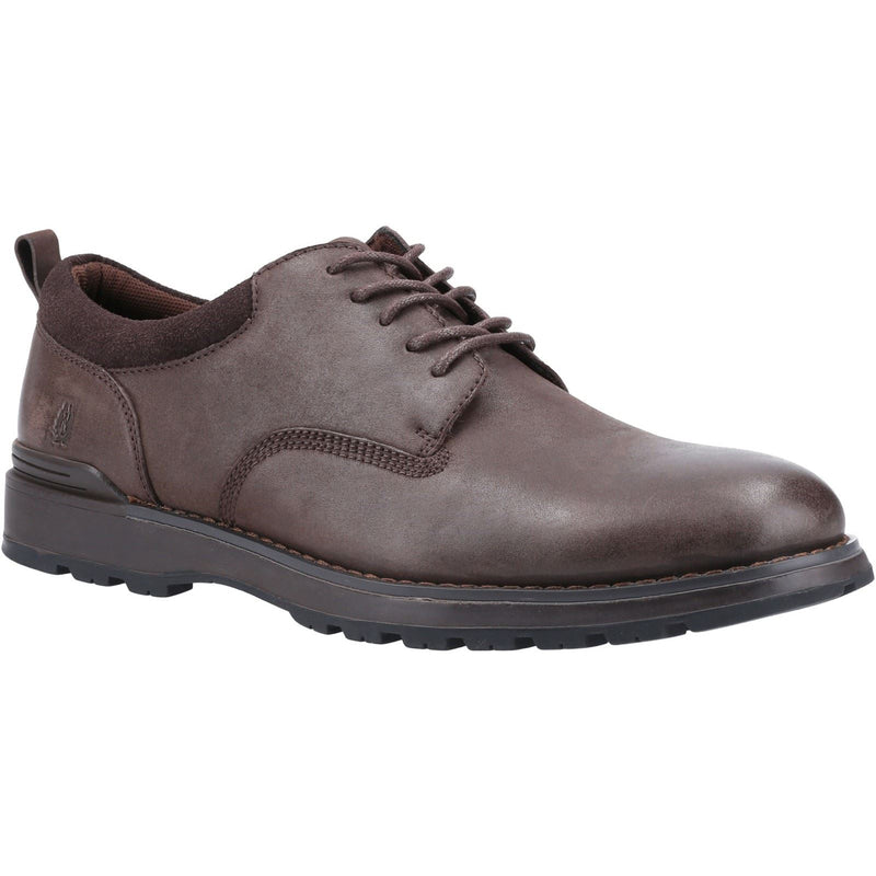 Hush Puppies Dylan Chaussures Homme En Daim Marron À Lacets