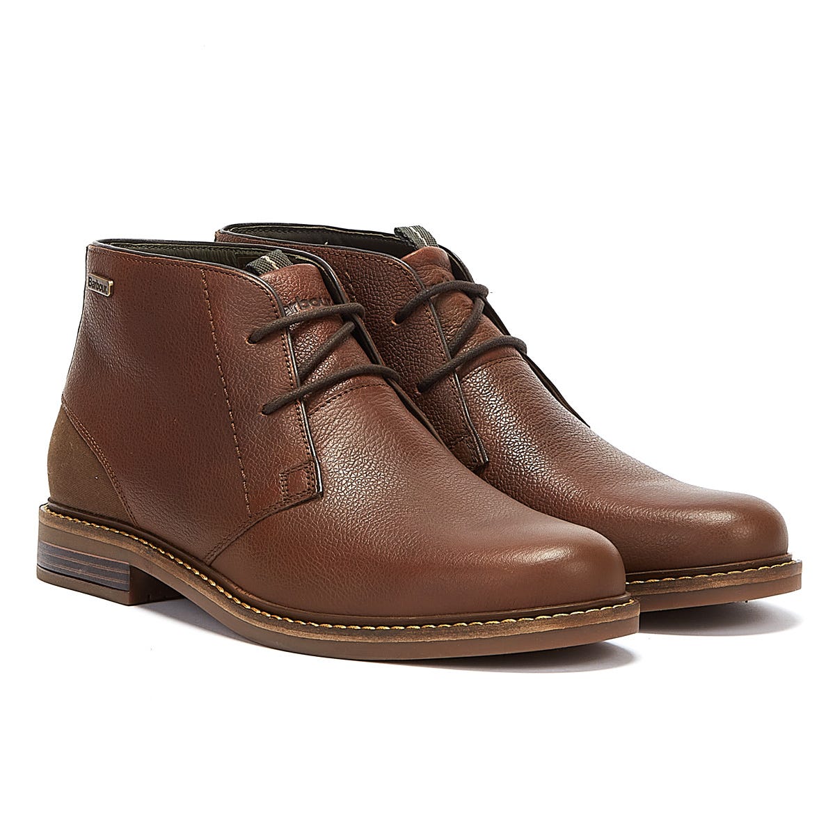 Barbour ReadHead Bottes Marron En Cuir Pour Hommes