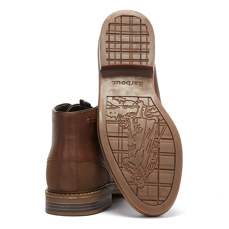 Barbour ReadHead Bottes Marron En Cuir Pour Hommes