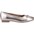 Hush Puppies Naomi Flats En Cuir Pour Femmes, Couleur Or Rose