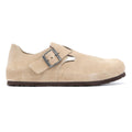 Birkenstock London Chaussures Confort En Daim Beige