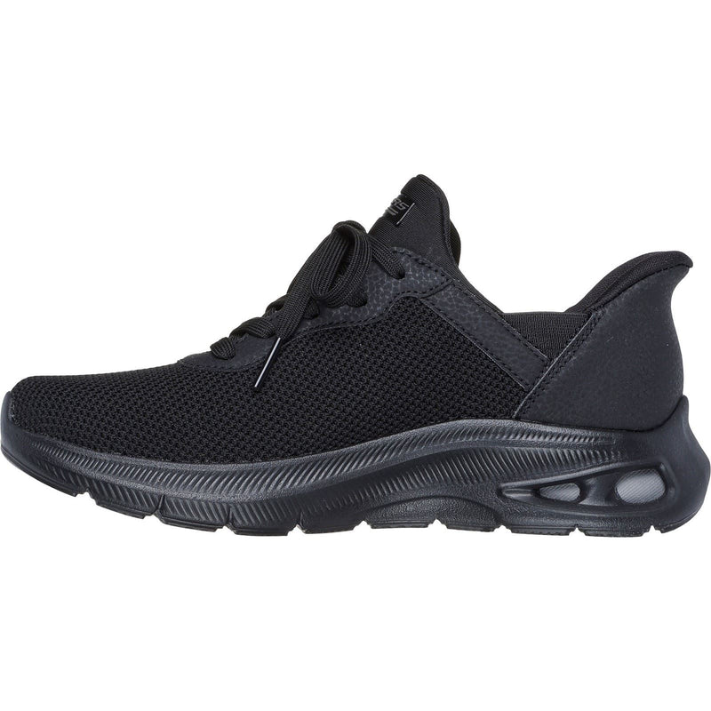 Skechers BOBS Sport Unity Sneakers Noires Pour Femmes En Textile