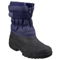 Cotswold Chase Bottes En Caoutchouc Marine En Tissu.