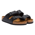 Birkenstock Arizona Birko-Flor Femmes Sandales noires étroites