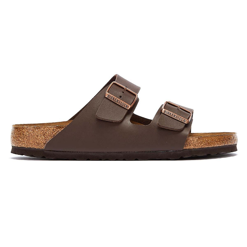 Birkenstock Arizona Birko-Flor Femme Sandales marron étroites