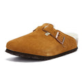 Chaussons Birkenstock Boston Shearling Mink