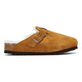 Chaussons Birkenstock Boston Shearling Mink