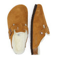 Chaussons Birkenstock Boston Shearling Mink