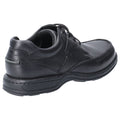 Hush Puppies Randall II Chaussures En Cuir Noir À Lacets Pour Hommes