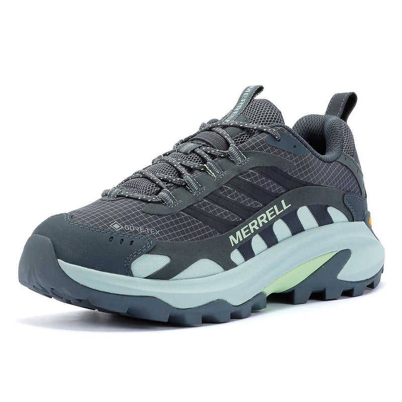 Merrell Moab Speed 2 GTX Sneakers Bleues Pour Hommes