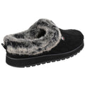 Skechers Keepsakes Ice Angel Chaussons Noirs Pour Femmes En Polyester