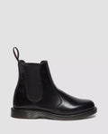 Dr. Martens Flora Chelsea Bottes Noires En Cuir Pour Femmes