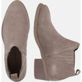 Hush Puppies Isobel Bottes En Cuir Pour Femme Couleur Taupe