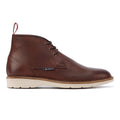 Ben Sherman Hampton Bottes Rouges En Cuir Pour Hommes