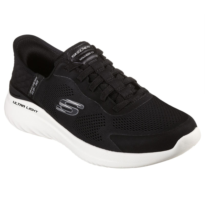 Skechers Bounder 2.0 Emerged Sneakers Noires/Blanches Pour Hommes