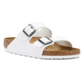 Birkenstock Arizona Birko-Flor Sandales blanches pour femmes