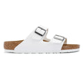 Birkenstock Arizona Birko-Flor Sandales blanches pour femmes