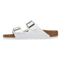 Birkenstock Arizona Birko-Flor Sandales blanches pour femmes