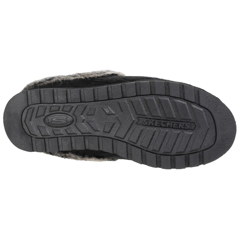 Skechers Keepsakes Ice Angel Chaussons Noirs Pour Femmes En Polyester