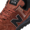 New Balance 574 Baskets En Daim Marron