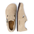 Birkenstock London Chaussures Confort En Daim Beige