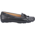 Hush Puppies Maggie Mocassins Noirs En Cuir Pour Femmes