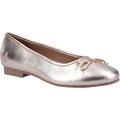 Hush Puppies Naomi Flats En Cuir Pour Femmes, Couleur Or Rose