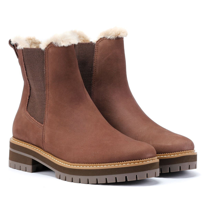 TOMS Bennet Bottes En Nubuck Marron Pour Femmes