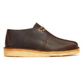 Clarks Originals Desert Trek Leather Mens Beeswax Brown Shoes