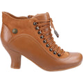 Hush Puppies Vivianna Bottes En Cuir Pour Femmes Couleur Tan