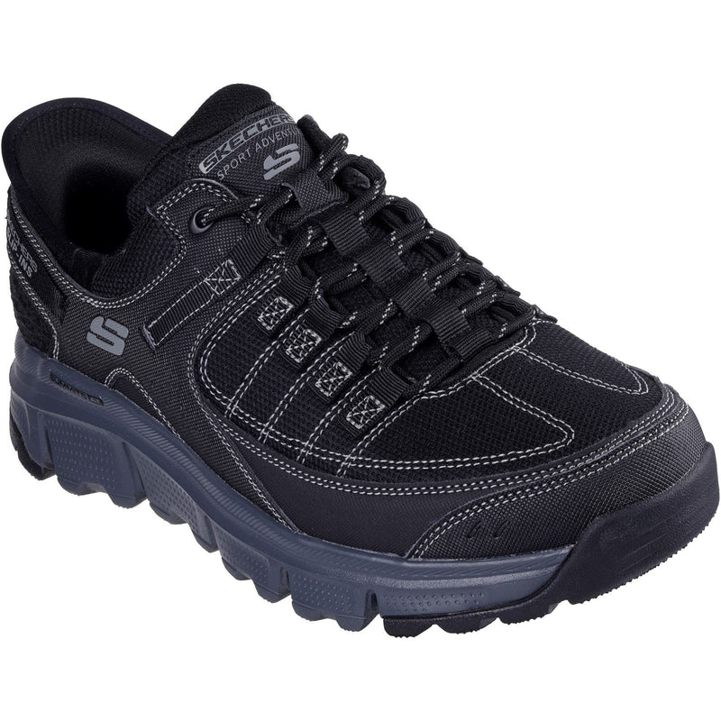 Skechers Summits AT Bottes De Randonnée Synthétiques Pour Hommes Noires/Charbon