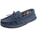 Cotswold Alberta Chaussons En Daim Pour Hommes, Bleu Marine