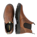 Barbour Patton Bottes Hommes En Cuir Marron